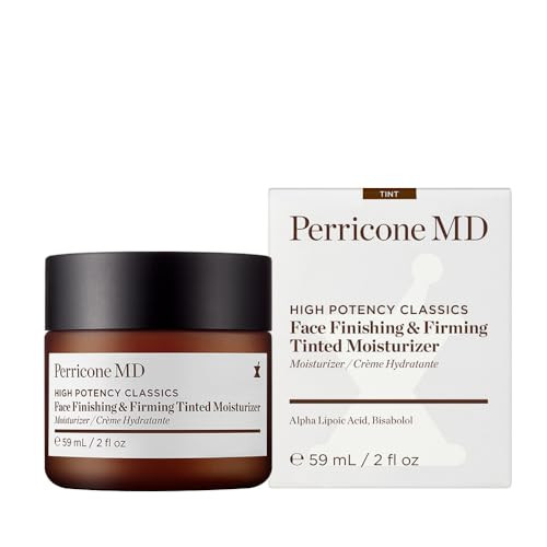 Perricone Md High Potency Classics Face Finishing & Firming Tinted Moisturizer For Face - Mineral Sunscreen With Spf 30 - Lightweight Fast-Absorbing Oil-Free - Minimizes Wrinkles - Vegan 2 Fl Oz