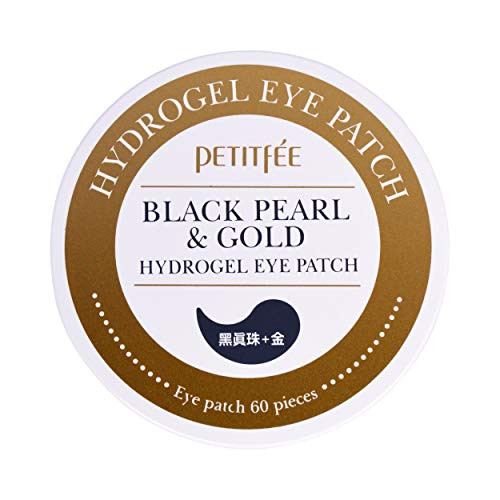 Petitfee Black Pearl & Gold Hydrogel Eye Patch 60 Pieces 2.96 Oz (84 G)