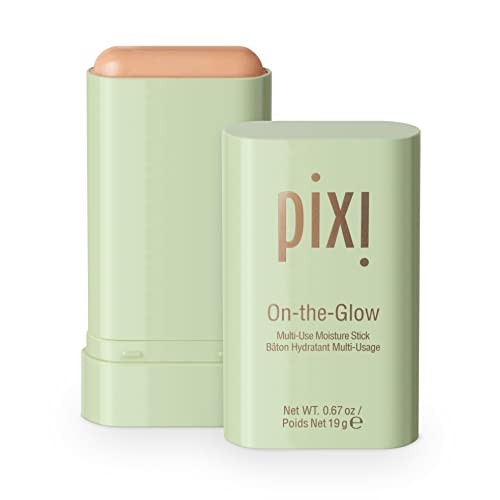 Pixi Beauty On-The-Glow | Colorless Solid Moisturizer Stick | Multi-Use Moisturizer | Travel-Friendly Hydration Anywhere You Go 0.67 Oz