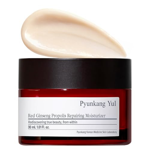 Pyunkang Yul Pky Red Ginseng Propolis Repairing Cream For Barrier Strengthening & Lasting Moisture Ceramide-Rich Cream Korean Skincare (1.01 Fl. Oz)