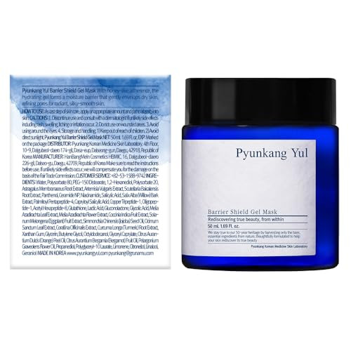 Pyunkang Yul Pky Barrier Shield Gel Mask Hydrating Gel Mask With Honey-Texture Formula Pore-Refining & Skin-Smoothing (1.69 Fl. Oz.)