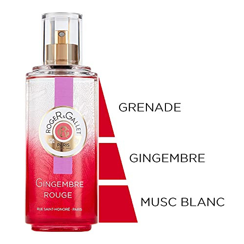 Roger & Gallet Gingembre Rouge Fresh Fragrant Water Spray 3.3 Ounce