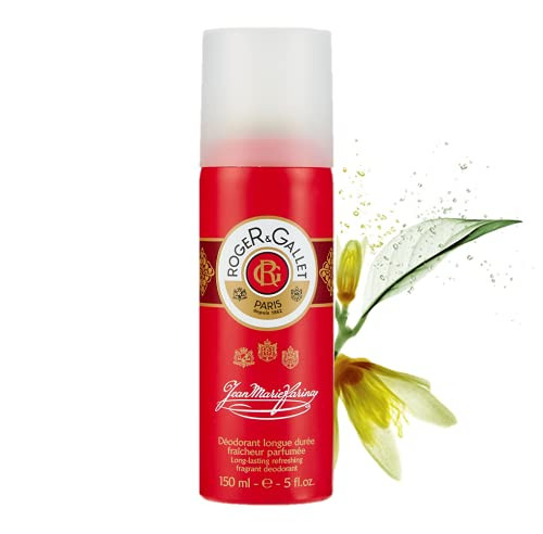 Roger & Gallet | Long-Lasting Deodorant Spray For Women | Jean-Marie Farina 150Ml