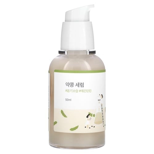 Round Lab Soybean Serum (Unscented) | Rejuvenating & Nourishing Serum With Deep Nutrition Hydration Locking Unscent For Sensitive Skin (1.69Fl.Oz)