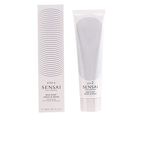 Kanebo Sensai Silky Purifying Mud Soap Wash And Mask 4.3 Ounce