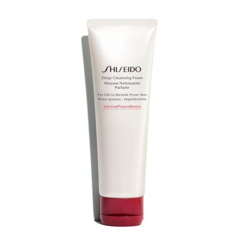 Shiseido Deep Cleansing Foam - 125 Ml - Deeply Cleanses & Removes Impurities For A Fresh Smooth Finish - For Oily To Blemish-Prone Skin