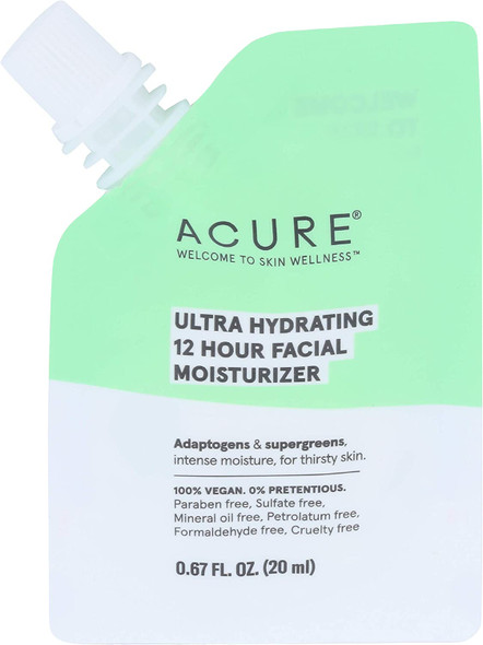 ACURE Ultra Hydrating 12 Hour Facial Moisturizer 0.67 fl oz, 20 ml