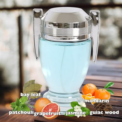 Uniqus Cup Aqua Men S Perfume Eau De Toilette Fresh Aquatic Citrus Woody Masculine Scent Cologne 100Ml/3.4 Fl Oz