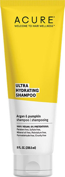 ACURE Shampoo Mega Moisture, Argan Oil & Pumpkin 12 Oz