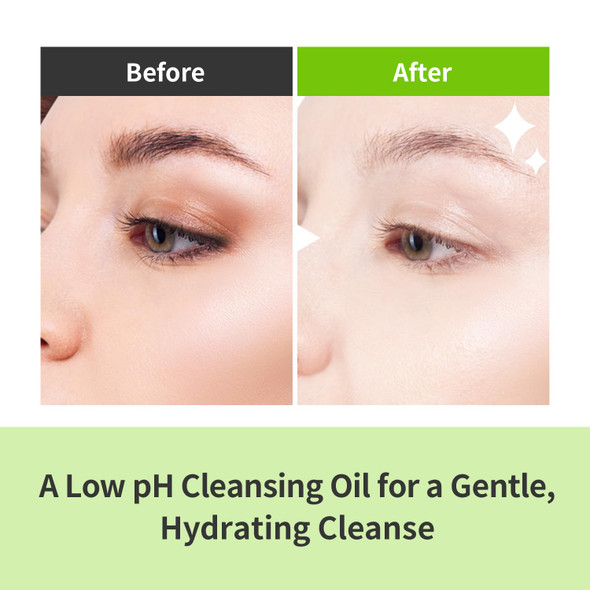 Ootd Hydrating Makeup Remover Korean Cleanser For Face Lha Natural Oil Complex Refreshing Gentle Cleanser For Sensitive Skin. Green Plum Low Ph Cleansing Oil 200Ml 6.76 Fl. Oz