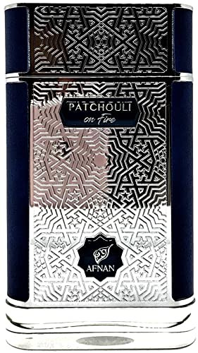 Afnan Patchouli On Fire For Unisex Eau De Parfum Spray 2.7 Ounce
