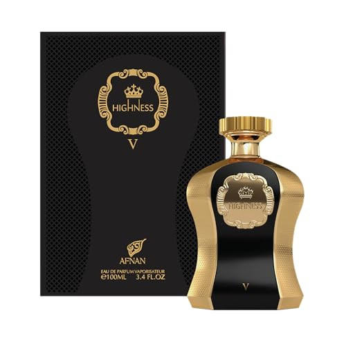 Afnan Highness Black Luxury Eau De Parfum For Women 3.4 Fl. Oz