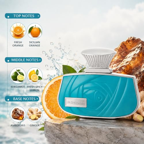 Al Haramain Belle Swim Eau De Parfum 75Ml Citrus Fragrance Turquoise
