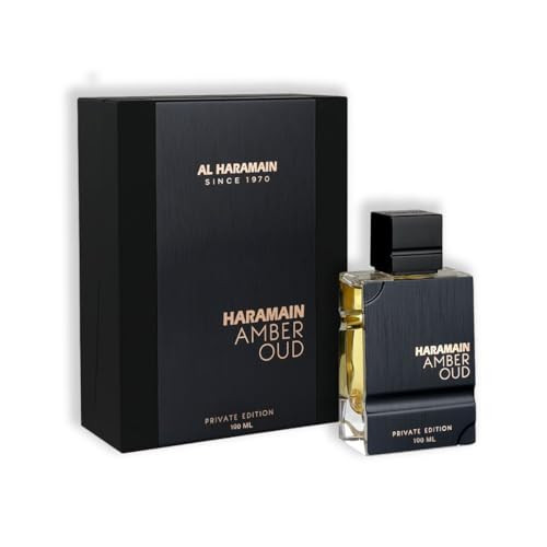 Al Haramain Amber Oud - Private Edition For Unisex - Arabian Perfume For Women And Men - Arabic Long Lasting Fragrance With Bergamot Vanilla Musk And Cedarwood 2 Oz Edp Spray