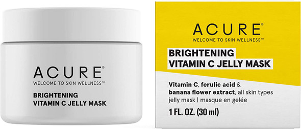 ACURE Brightening Vitamin C Jelly Mask 30ml, White