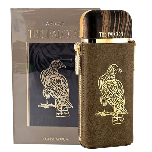 Armaf The Falcon Fruity Spicy Woody Leather Eau De Parfum Spray Long-Lasting Fragrance For Unisex 3.4 Ounce / 100 Ml