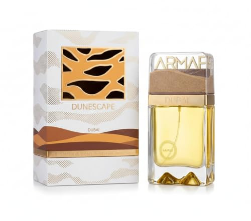 Armaf Dunescape Citrus Fresh Woody Eau De Parfum Spray Long-Lasting Fragrance For Men 3.4 Ounce / 100 Ml