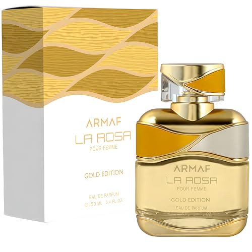 Armaf La Rosa Gold Edition By Armaf For Women 3.4 Oz Edp Spray