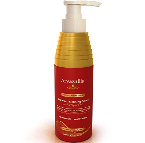Arvazallia Ultra Curl Defining Cream With Argan Oil And Hydrating Argan Oil Hair Mask Bundle - The Ultimate Curl Care Combo For Revitalizing And Styling Wavy And Curly Hair