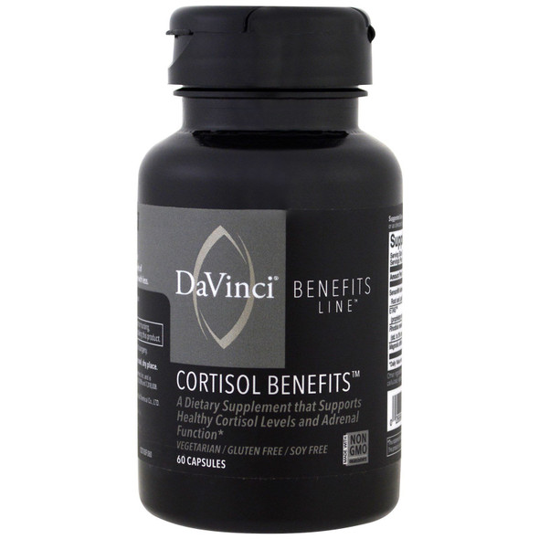 Davinci Labs Cortisol Benefits 60 Capsules