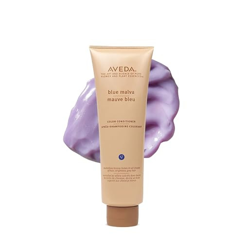 Aveda Blue Malva Color Conditioner Purple Conditioner For Silver Gray Blonde Hair Neutralizes Brassiness Deeply Conditions Hair 96% Naturally Derived 8.5 Fl Oz