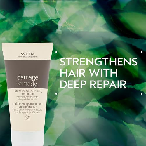 Aveda Damage Remedy Intensive Restructuring Treatment Deep Repair Treatment For Damaged Hair Strengthens Damaged Hair With Quinoa Protein 98% Naturally Derived 5 Fl Oz