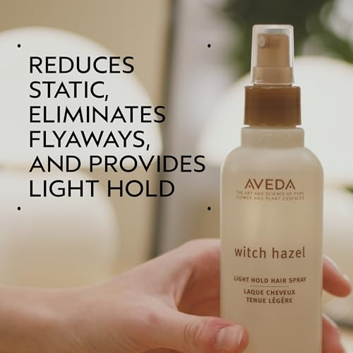 Aveda Witch Hazel Light Hold Hair Spray Non-Aerosol Spray Reduces Static And Flyaways Adds Light Hold For Fine And Medium Hair Types 8.5 Fl Oz