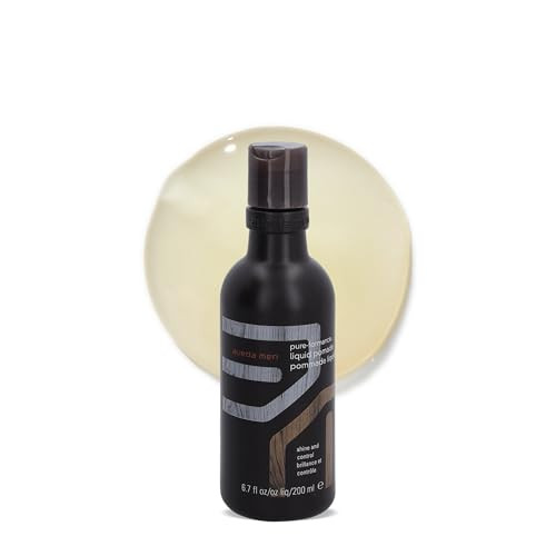 Aveda Men Pure-Formance Liquid Pomade Medium Hold Lightweight Formula Adds Shine And Seals In Moisture 94% Naturally Derived 6.7 Fl Oz