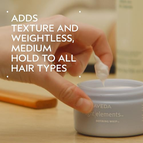 Aveda Light Elements Defining Whip Hair Styling Wax Lightweight Adds Texture & Medium Hold 4.2 Ounce