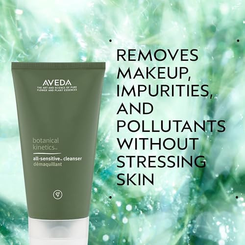 Aveda Botanical Kinetics All-Sensitive Cleaner Gentle Facial Cleanser For Sensitive Skin Fragrance With Olive And Coconut Oil 98% Naturally Derived 5.0 Fl Oz