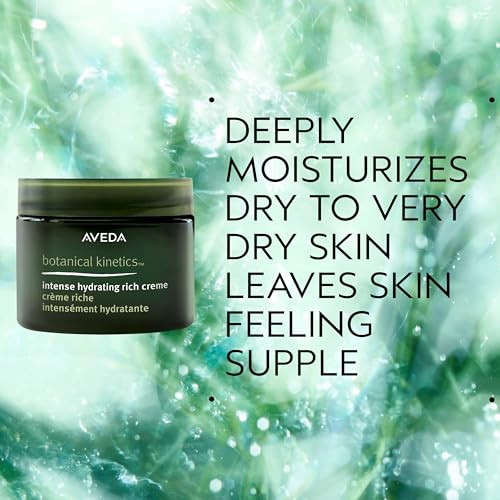 Aveda Botanical Kinetics Intense Hydrating Rich Creme Face Cream For Dry To Very Dry Skin With Cupua U Butter 1.7 Fl Oz