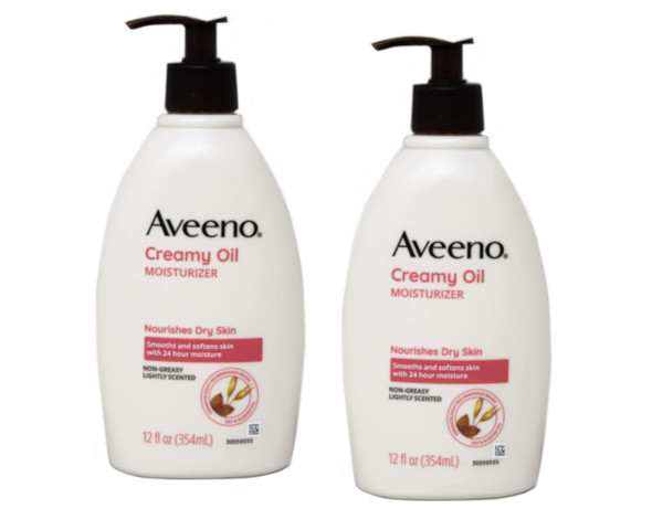 Aveeno Creamy Moisturizing Oil - 12 Oz 2 Pk
