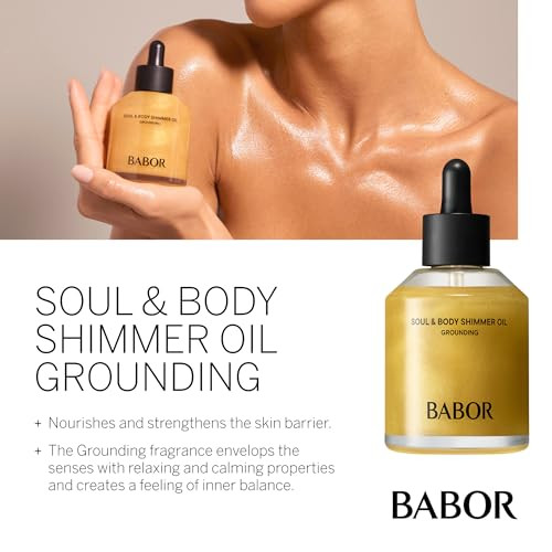 Babor Soul & Body Shimmer Oil With Vitamin F For Supple And Smooth Skin Fatty Acids & Plant Oils For Nourished Skin With Radiant Effect 3.38 Fl Oz