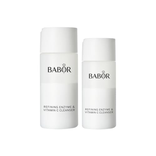 Babor Refining Enzyme & Vitamin C Cleanser Full & Travel Size Bundle