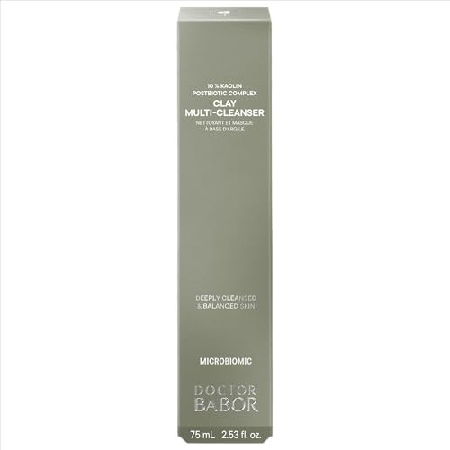 Babor Doctor Microbiomic Clay Multi Cleanser (70 Ml) - Vegan Facial Cleanser With Natural Ingredients For A Balanced Radiant Complexion