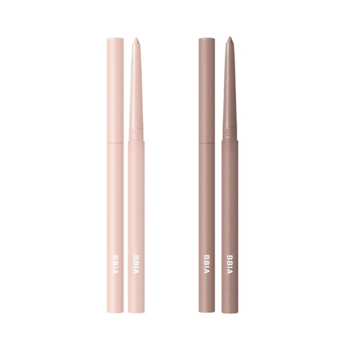 Bbia Bbia Last Auto Gel Eyeliner Waterproof Eyeliner 2P Set / (11 Linen Beige) + (14 Almond Beige) Bundle