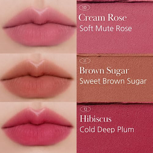 Bbia Bbia Last Powder Lipstick (11 Brown Sugar) + Over Glaze Stick (06 Choco Glaze) Bundle Set