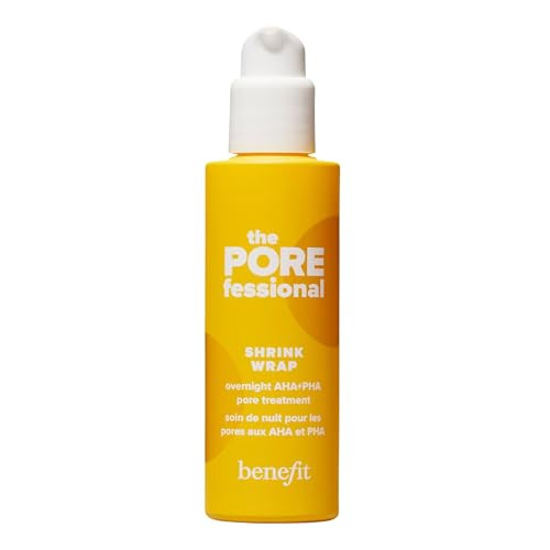 Benefit The Porefessional Shrink Wrap Overnight Aha+Pha Pore Treatment 1.6 Ounce