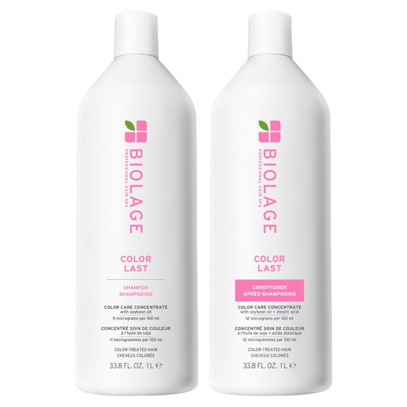 Biolage Color Last Shampoo & Conditioner Set - Helps Protect And Maintain Color-Treated Hair Hydrates And Adds Shine Paraben & Silicone- Vegan