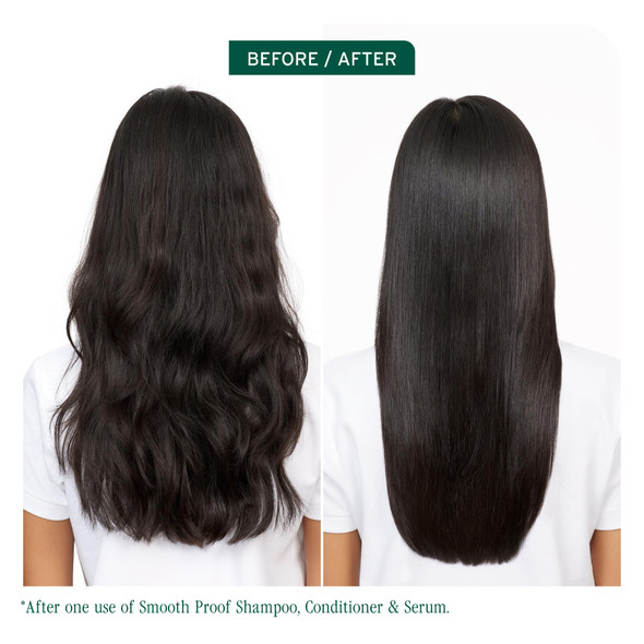 Biolage Smooth Proof Serum - Hydrates & Heals Brittle Strands Frizz Control Hair Serum For Frizzy Hair With Micro-Dosed Camellia Oil & Glycerin