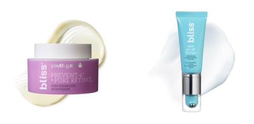 Bliss Youth Got This Retinol Moisturizer And Eye Do All Things Hydrating Eye Gel - Straight-From-The-Spa Skincare - Vegan Cruelty-