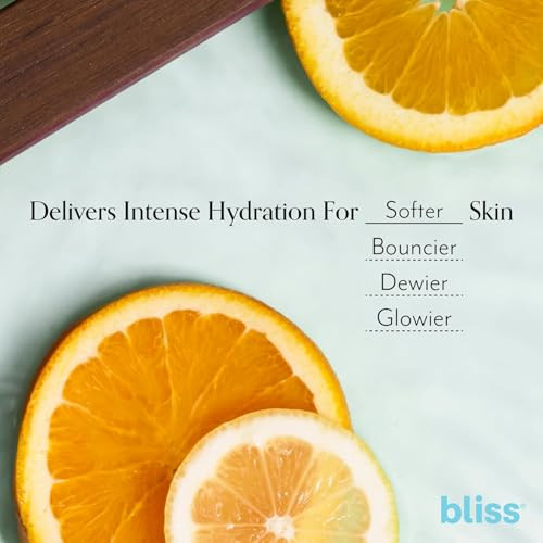 Bliss Brighten & Glow Duo: Vitamin C + Tri-Peptide Brightening Serum & Vitamin C Brightening Moisturizer Set