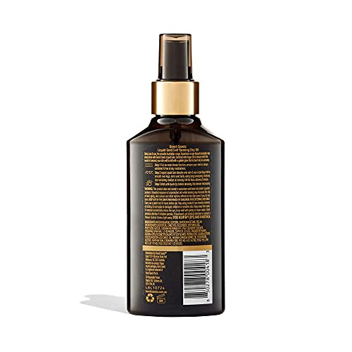 Bondi Sands Liquid Gold Self Tanning Dry Oil Hydrating Quick Drying Tanning Dry-Oil For A Natural Golden Look 5.07 Oz/150 Ml