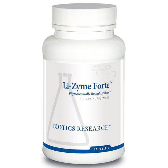 Biotics Research Li-Zyme Forte 100 Tablets
