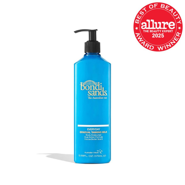 Bondi Sands Everyday Gradual Tanning Milk Long-Lasting Tanning Body Moisturizer Enriched With Aloe Vera And Vitamin E For Glowing Skin
