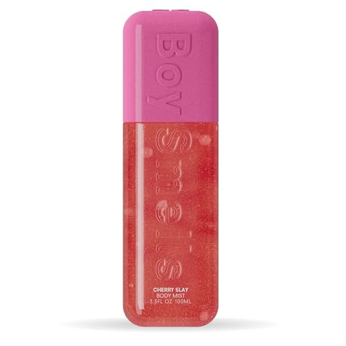 Boy Smells Cherry Slay Shimmer Mist 3Oz - Body & Hair Spray Notes Of Black Cherry Amaretto + Oakwood