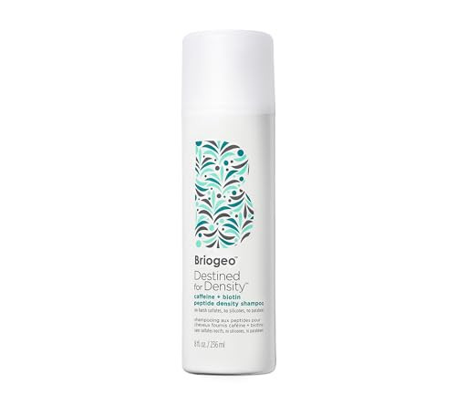 Briogeo Destined For Density Caffeine + Biotin Peptide Density Shampoo And Conditioner Set Increases Hair Thickness And Volume For Fine Or Thinning Hair Vegan Cruelty- 2 X 8 Fl Oz