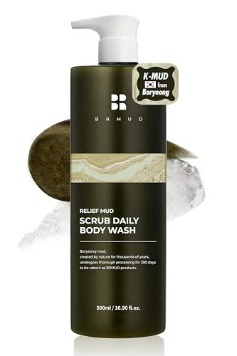 Brmud Relief Mud Scrub Daily Body Wash By Brmud For Unisex - 16.9 Oz Body Wash