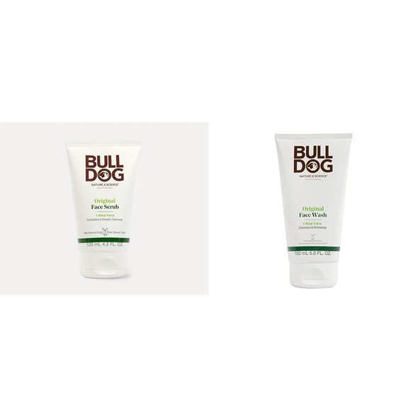 Bulldog Mens Skincare And Grooming Original Face Scrub 4.2 Fluid Ounce