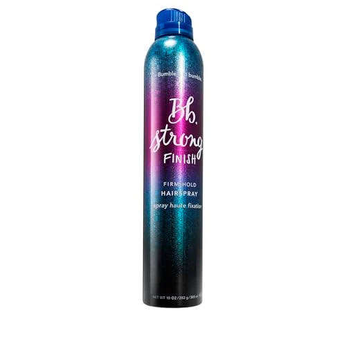 Bumble And Bumble. Strong Finish Firm Hold Hairspray Firm Long Lasting Hold + Brushable Finish Fine Mist Application For All Hair Types 10 Ounce